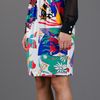 Aspesi Print Skirt in Multicolor (multicolour) - Lyst
