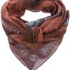 Balmain Printed Scarf in Multicolor (brown) - Lyst
