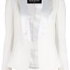 Balmain Structured Blazer in White - Lyst