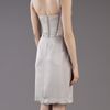 Bottega Veneta Corset Dress in Gray (grey) - Lyst