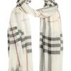 Burberry Checked Scarf in Beige - Lyst