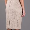 Burberry Lace Skirt in Beige - Lyst