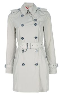 Burberry Brit Buckingham Trench Coat - Lyst