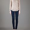 Burberry Lace Shirt in Brown - Lyst