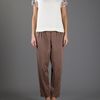 By Malene Birger Sequin Blouse in Beige (cream) - Lyst