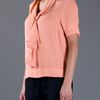 By Malene Birger Neck Tie Blouse in Pink - Lyst
