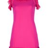 Charlott Fringe Dress in Pink (fuschia) - Lyst