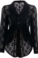 Comme Des Garçons Lace Jacket