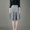 Comme Des Garçons Vintage Ruched Skirt in Gray (black) - Lyst