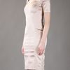 D&g Scoop Neck Dress in Pink (beige) - Lyst