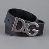D&g Logo Belt in Black for Men - Lyst
