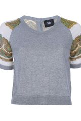 D&G Silk Panel Top