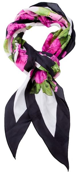 D&g Printed Scarf in Multicolor (pink) - Lyst