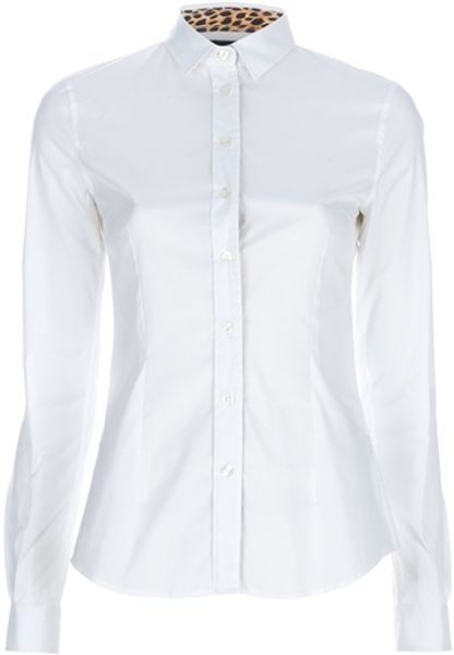 D&g Classic Shirt in White - Lyst