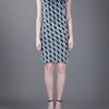 Diane Von Furstenberg Petal Print Silk Dress in Blue - Lyst