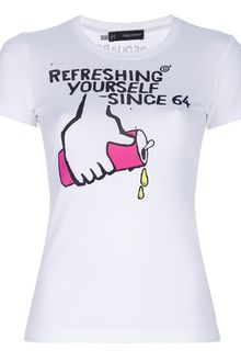 DSquared2 Printed Tshirt - Lyst