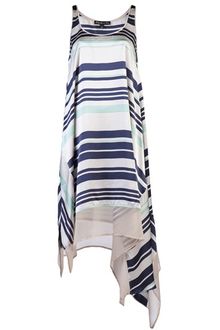 Elizabeth And James Adrienne Stripe Dress - Lyst