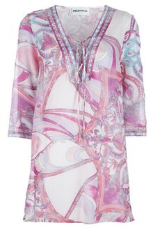 Emilio Pucci Printed Dress - Lyst