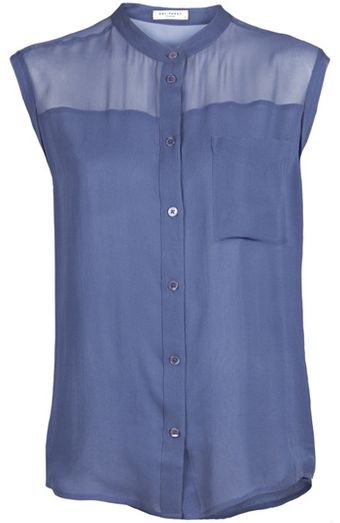 Equipment Diem Raw Blouse - Lyst