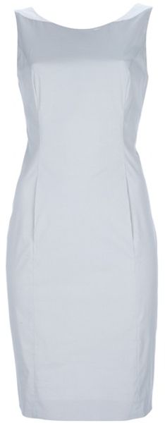 Fabrizio Lenzi Pencil Dress - Lyst