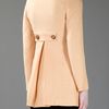 Femme Double Breasted Coat in Yellow - Lyst