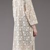 Giada Forte Lace Coat in Beige (ivory) - Lyst