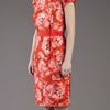 Giambattista Valli Printed Dress in Multicolor (red) - Lyst