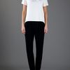 Girl. By Band Of Outsiders Short Sleeve Top in White - Lyst