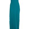Halston Heritage Strapless Maxi Dress in Blue (green) - Lyst