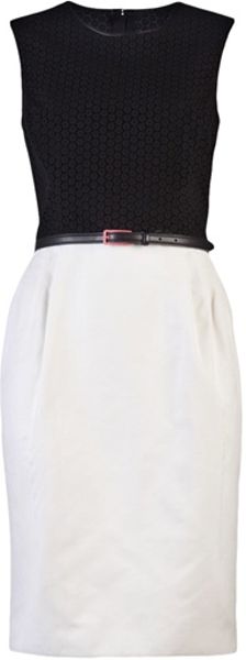 Jason Wu Sheath Lace Dress in Black - Lyst