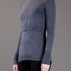 Joseph Layered Top in Gray (grey) - Lyst