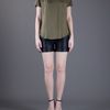 Joseph Boat Neck Tshirt in Green (khaki) - Lyst