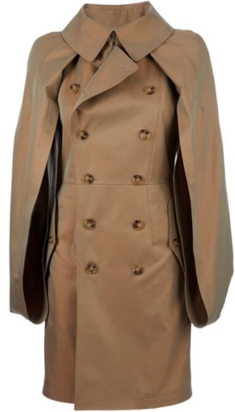  Boxy Sleeve Trench Coat 