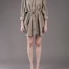 Maison Martin Margiela Button Up Tie Jacket in Brown (khaki) - Lyst