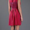 Marc By Marc Jacobs Heart Print Dress in Red - Lyst
