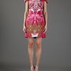 Mcq By Alexander Mcqueen Pattern Dress in Multicolor (pink) - Lyst