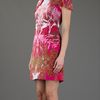 Mcq By Alexander Mcqueen Pattern Dress in Multicolor (pink) - Lyst
