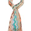 Missoni Zig Zag Knitted Scarf in Multicolor (multi) - Lyst