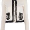 Moschino Raw Trim Jacket in Black (nude) - Lyst