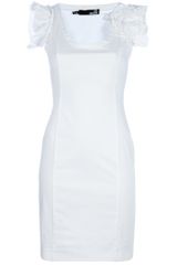 Moschino Shoulder Detail Dress