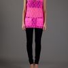 Msgm Floral Lace Vest in Purple (floral) - Lyst