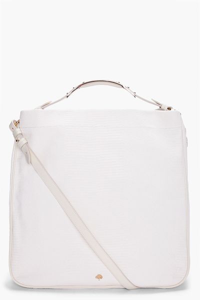 Mulberry Evelina Marshmallow Hobo Bag in White (gold) - Lyst