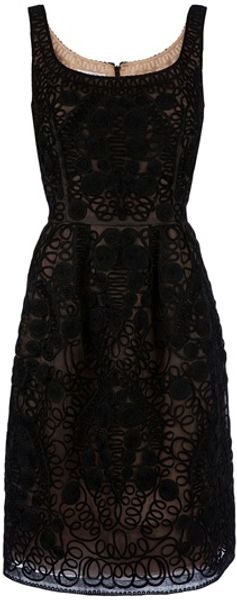 Oscar de la Renta Lace Dress - Lyst