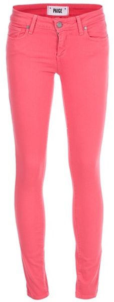 Paige Verdugo Jean in Pink - Lyst