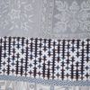 Pierre Louis Mascia Lace Detail Scarf in Gray (grey) - Lyst