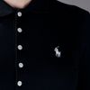 Ralph Lauren Blue Label Longsleeved Polo in Black - Lyst