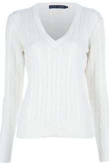 Ralph Lauren Blue Label Knit Sweater - Lyst