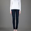 Ralph Lauren Blue Label Classic Sweater in White - Lyst