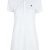 Ralph Lauren Blue Label Long Polo Shirt in White - Lyst