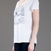 Ralph Lauren Crew Neck Print Tshirt in White - Lyst
